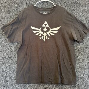 The Legend Of Zelda Shirt Mens‎ XL Black Short Sleeve Video Games Nintendo